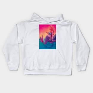 Mermaid or Mirage (Saturated) Kids Hoodie